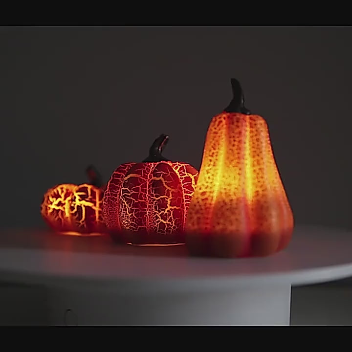 LED 3 piece Pumpkin Lights perfect for any season!